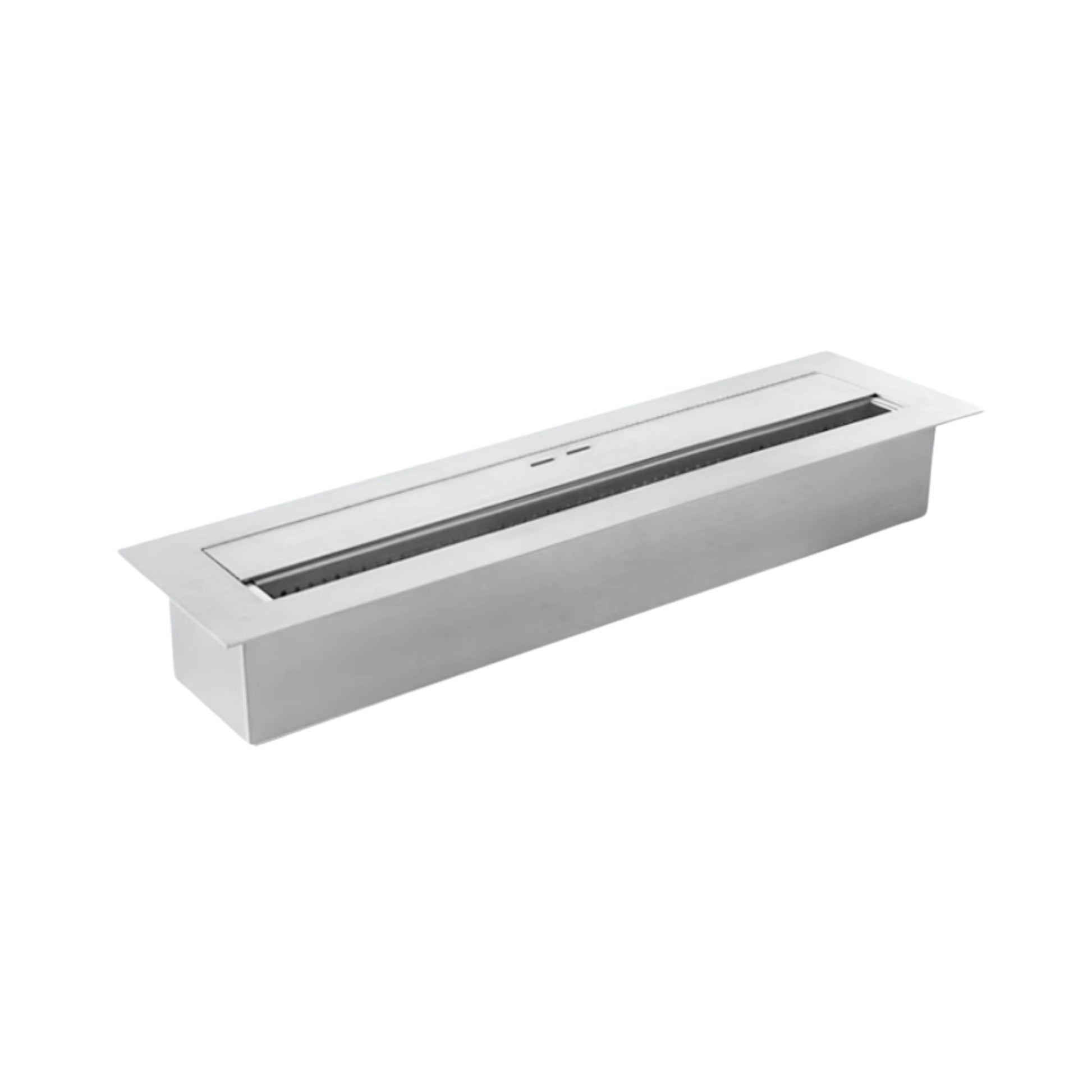 90cm Silver Ethanol Burner