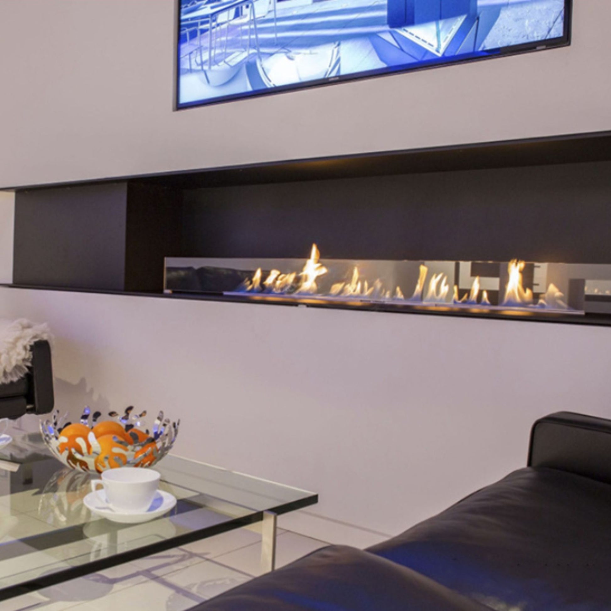 1m Silver Ethanol Burner