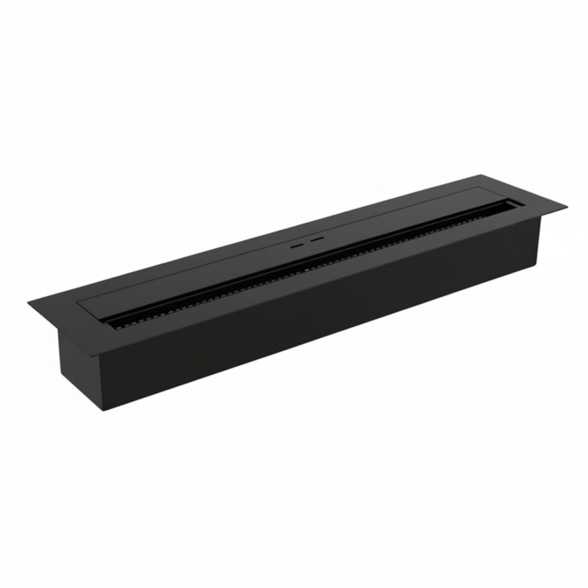 1.8m Black Ethanol Burner
