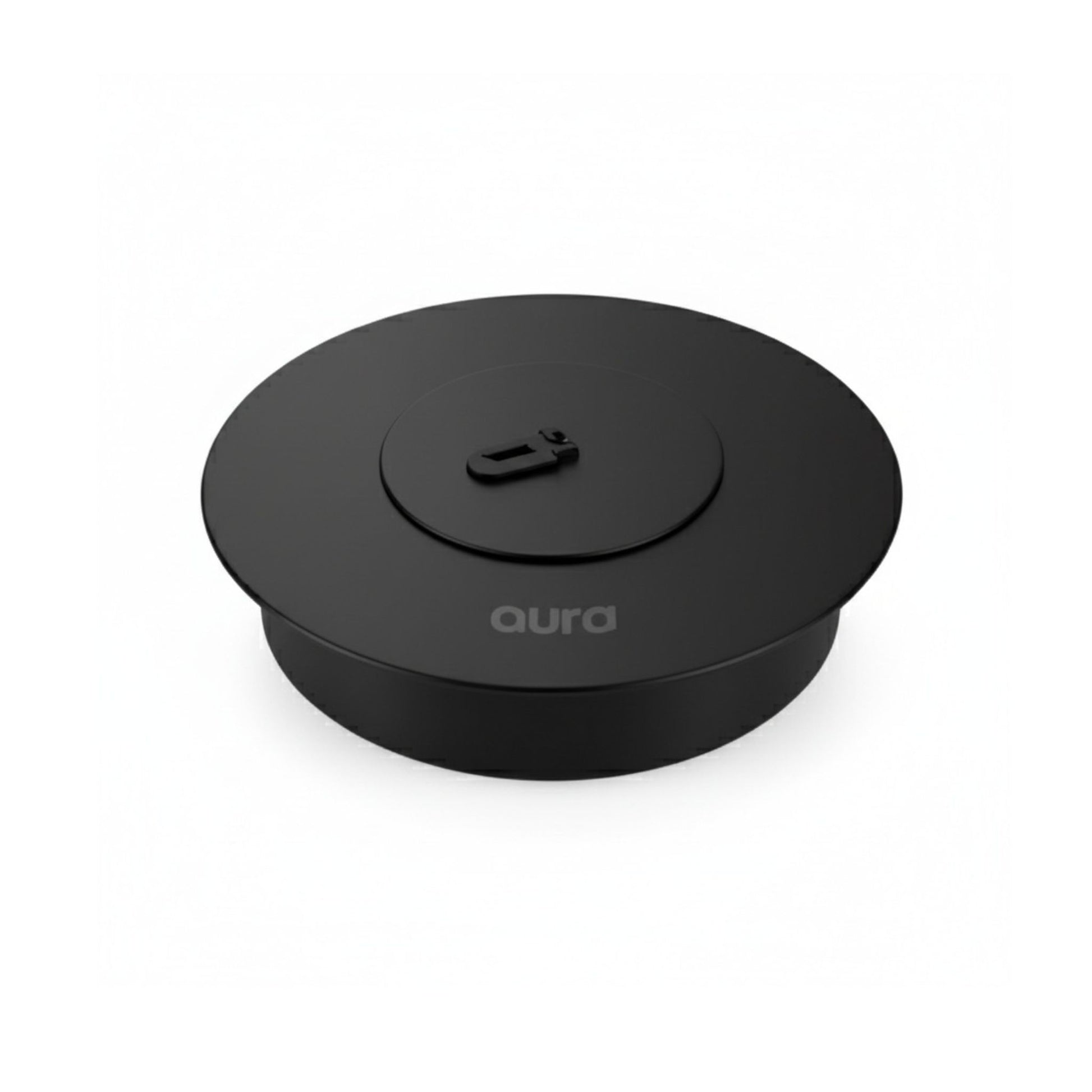 35cm Round Black Ethanol Burner