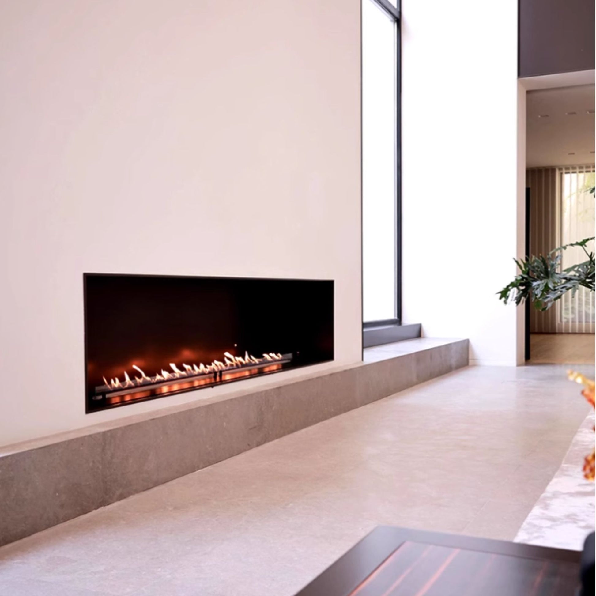 1.7m Front-View Fireplace Insert