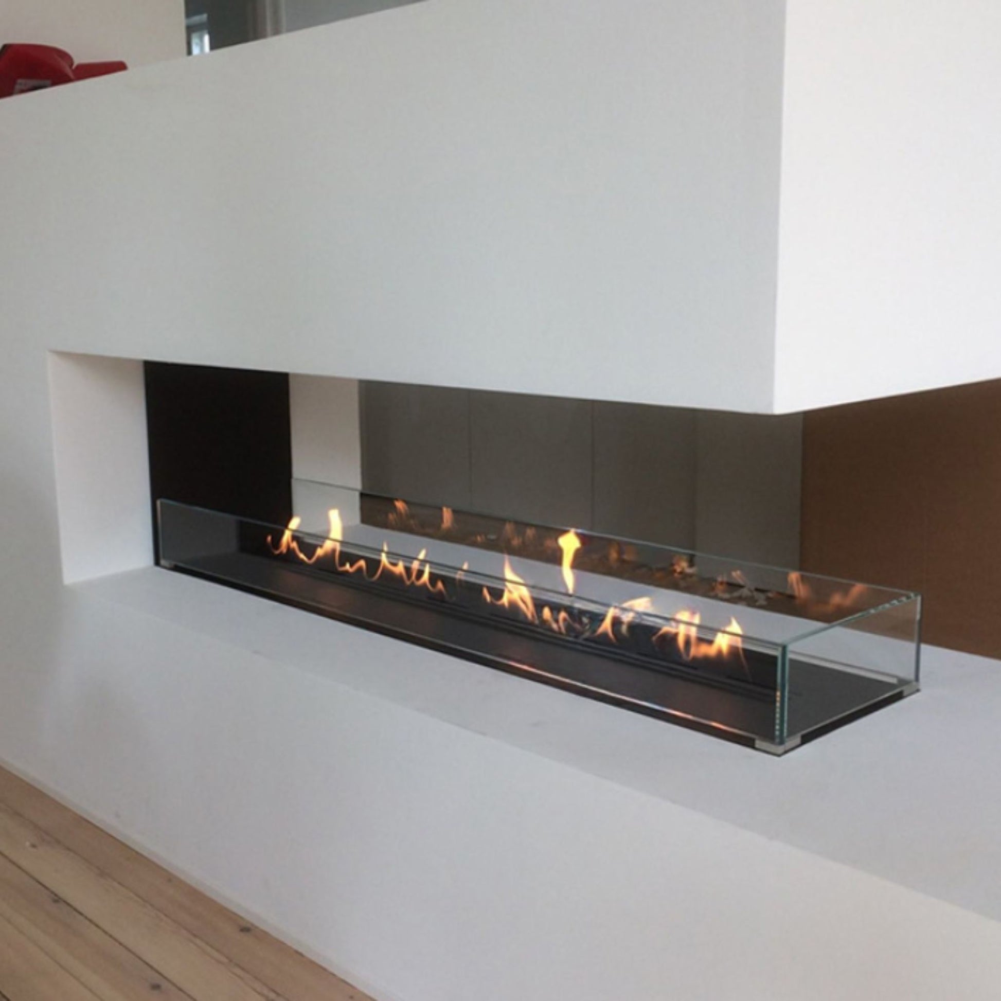 Panorama-View Fireplace Insert