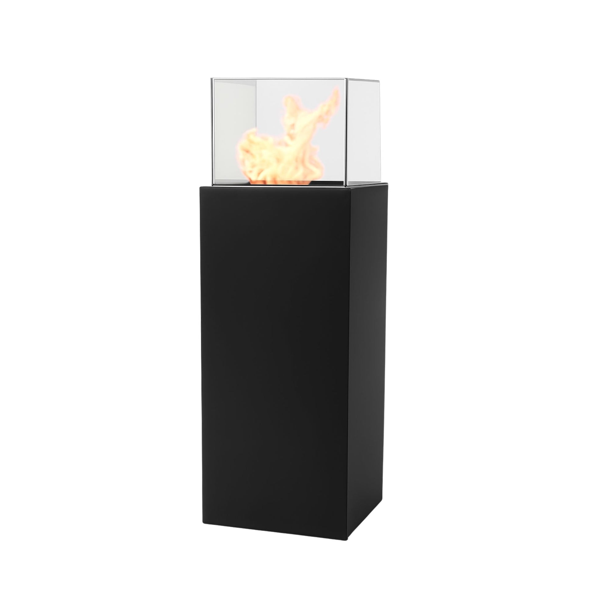 Allia Freestanding Fireplace White