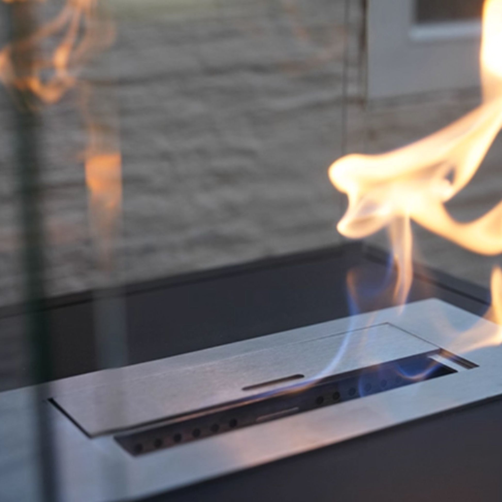 Allia Freestanding Fireplace White