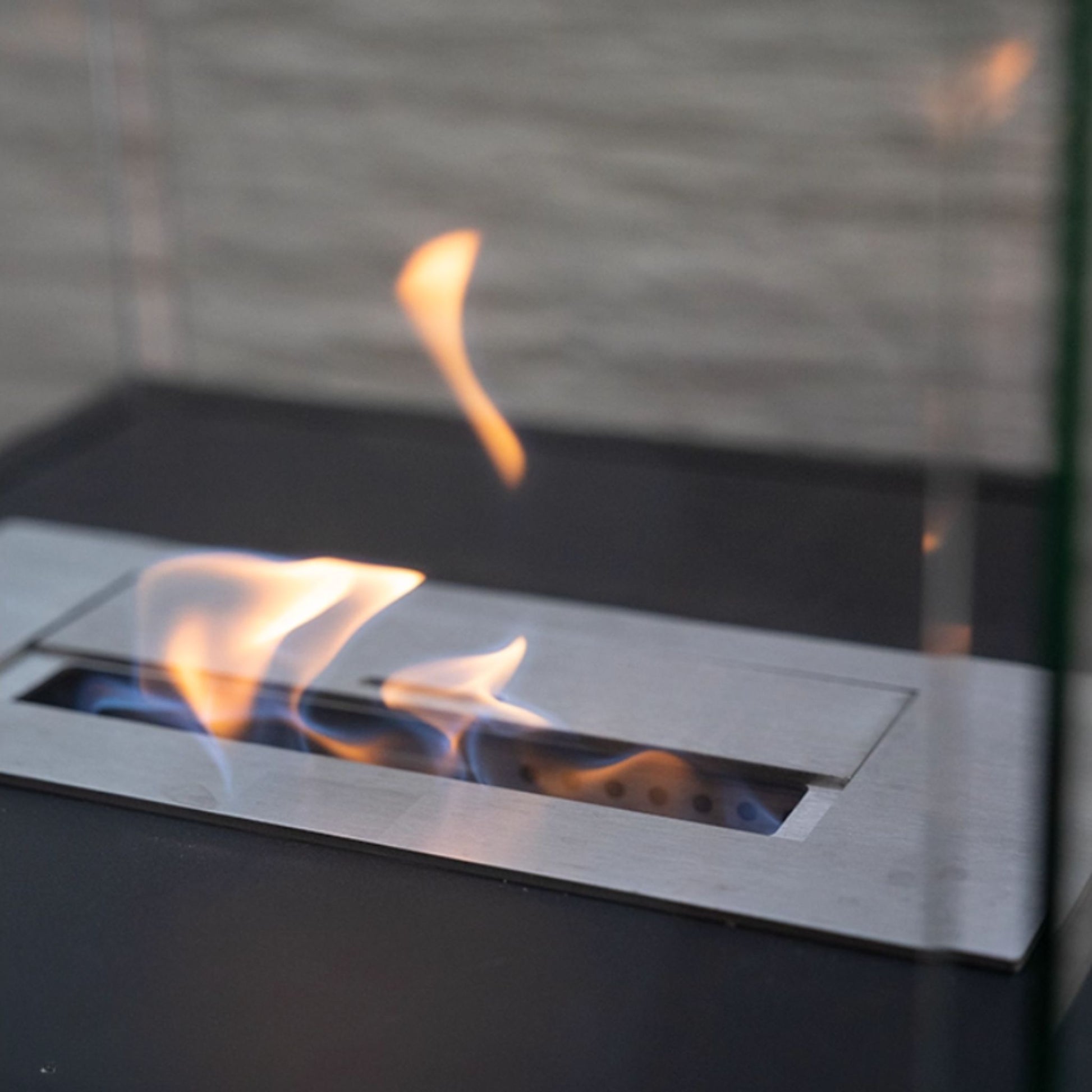 Allia Freestanding Fireplace White