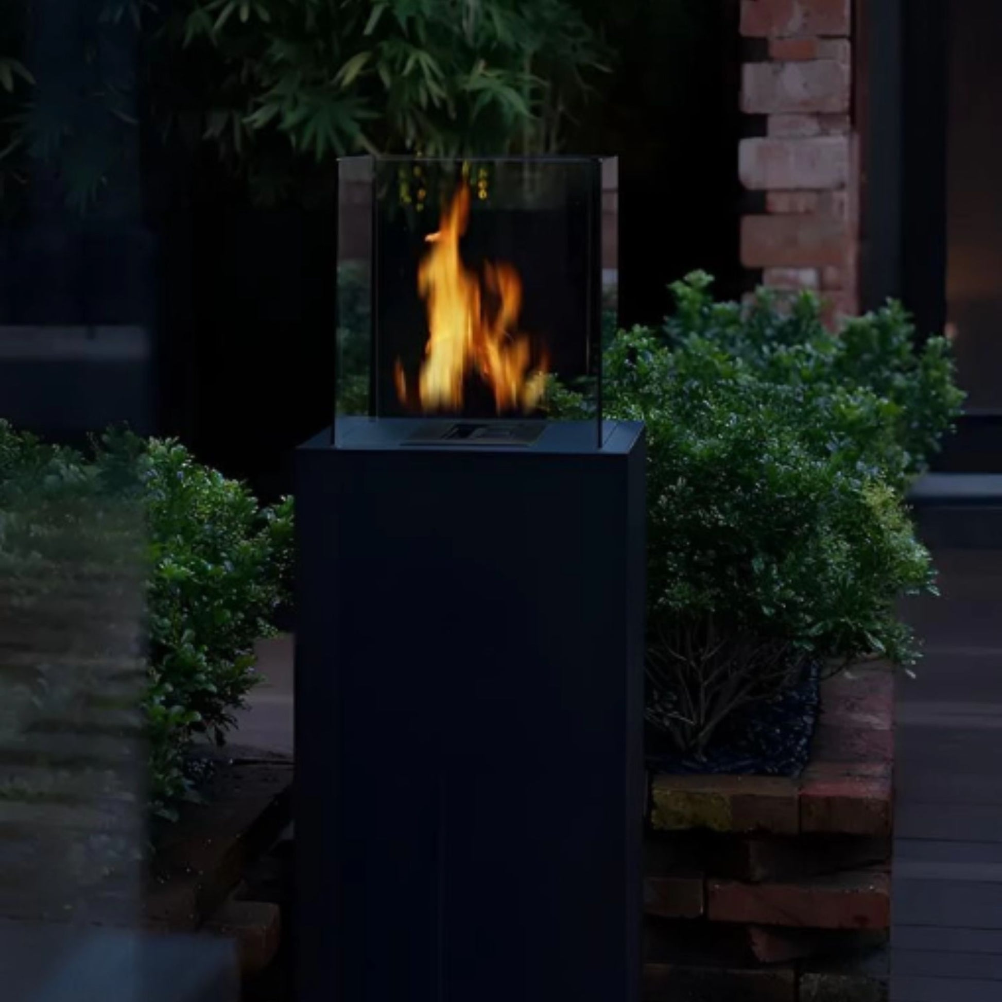 Allia Freestanding Fireplace White