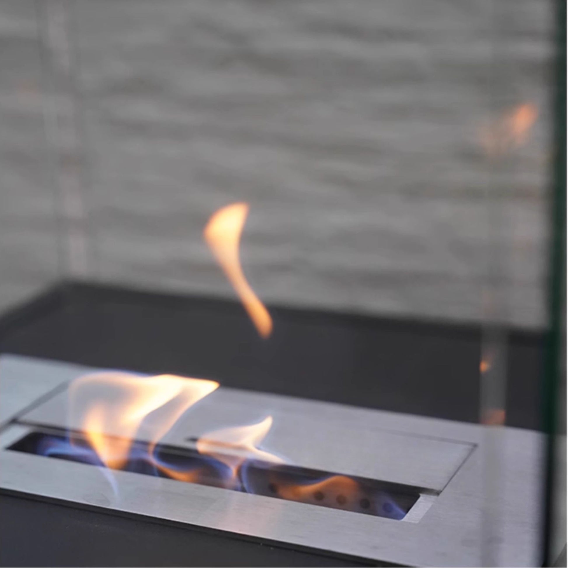 Allia Freestanding Fireplace White