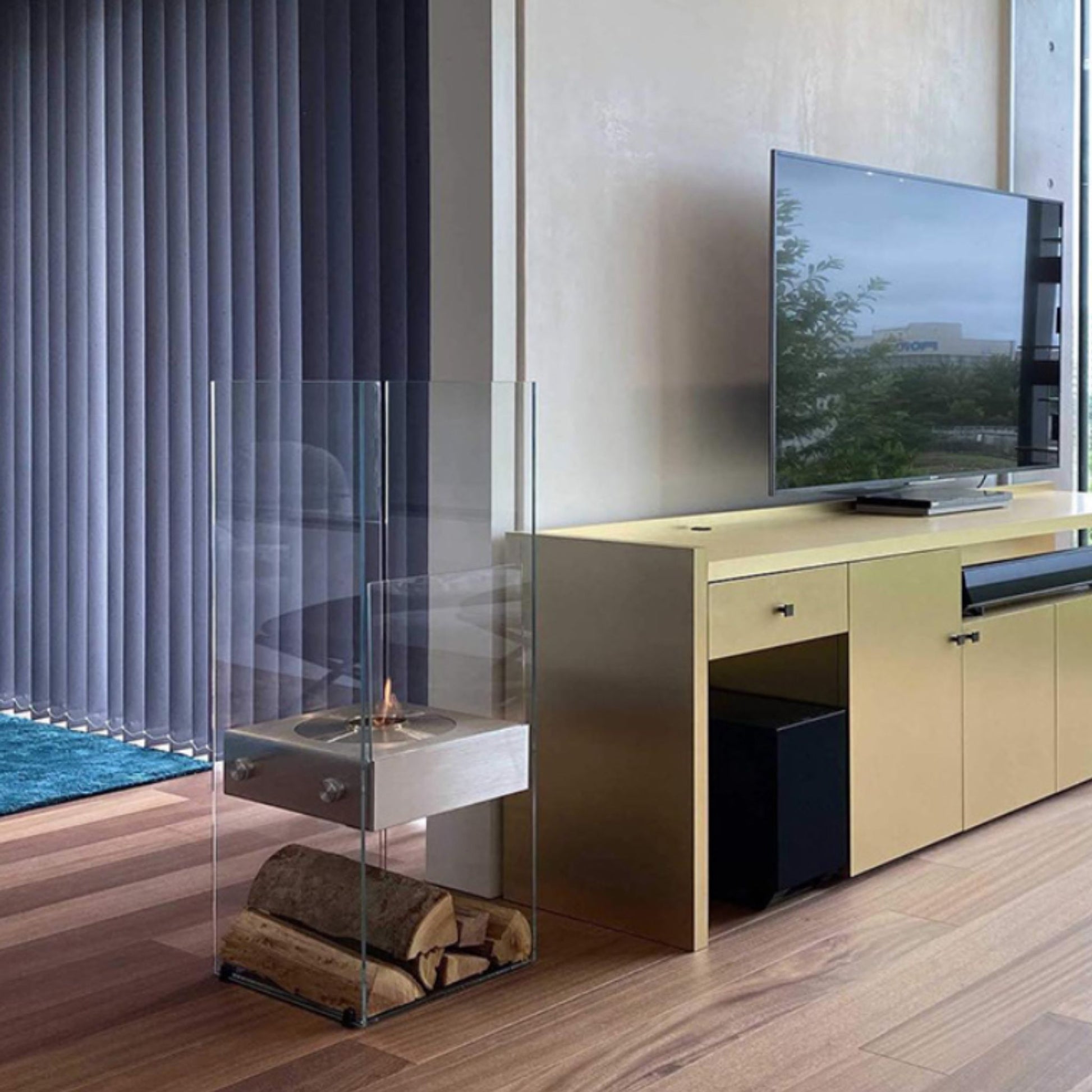 Elba Freestanding Fireplace