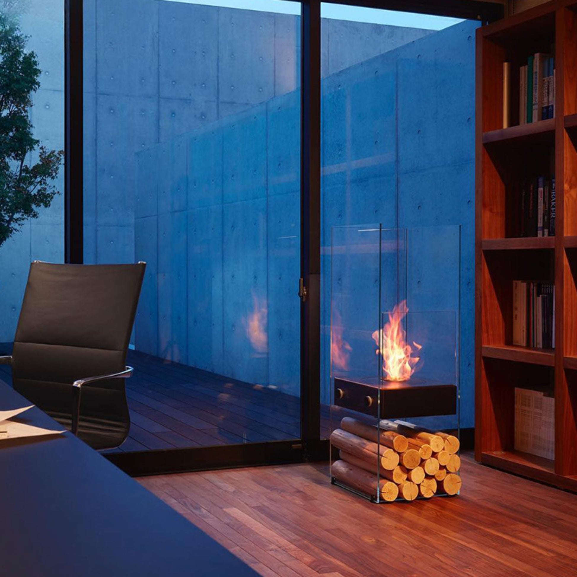 Elba Freestanding Fireplace
