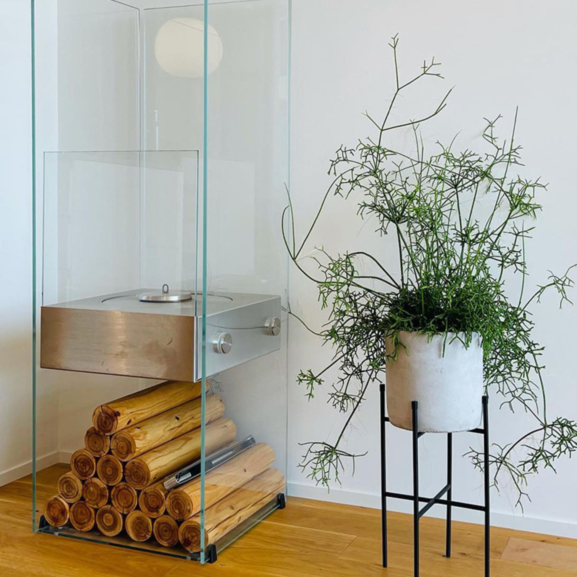 Elba Freestanding Fireplace