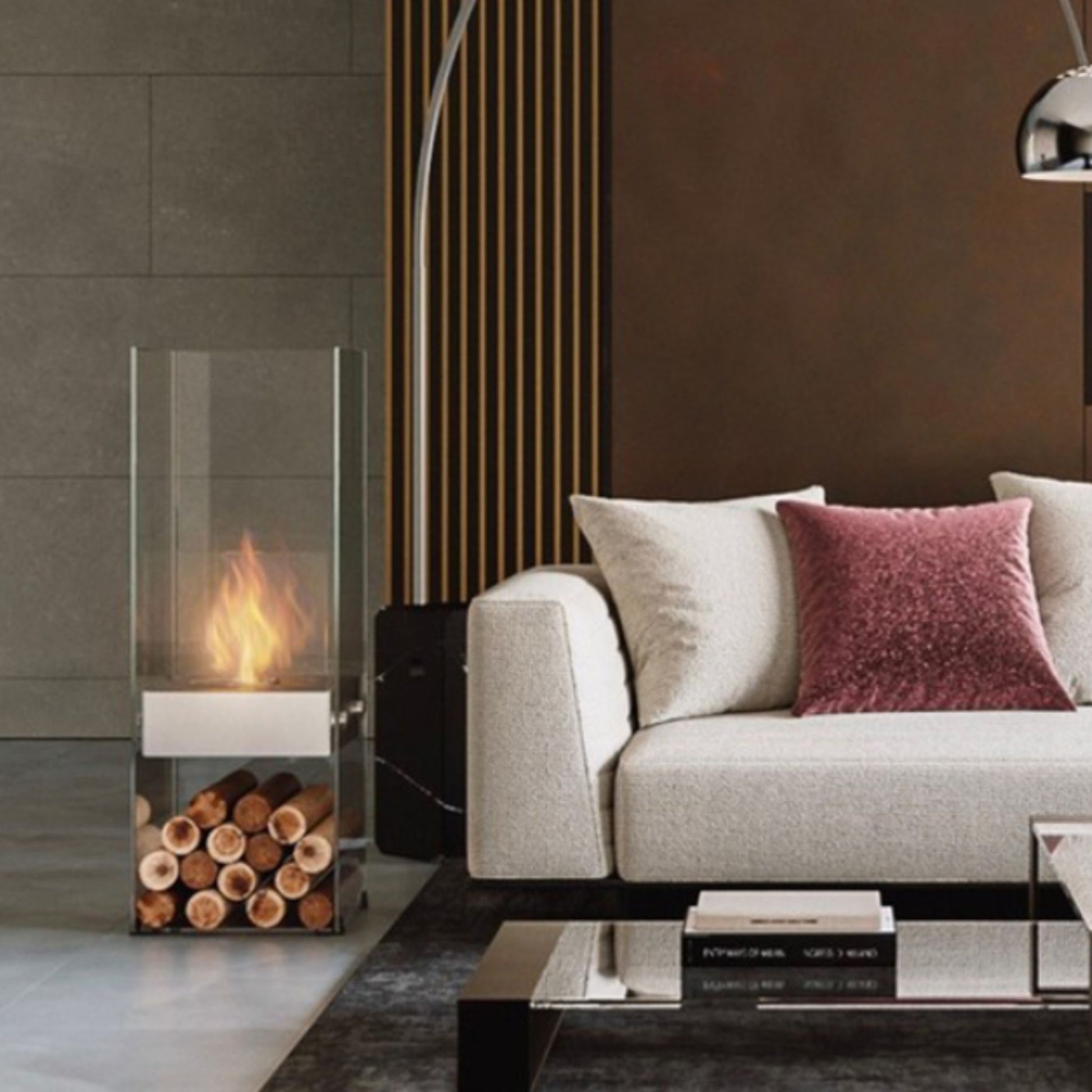 Elba Freestanding Fireplace