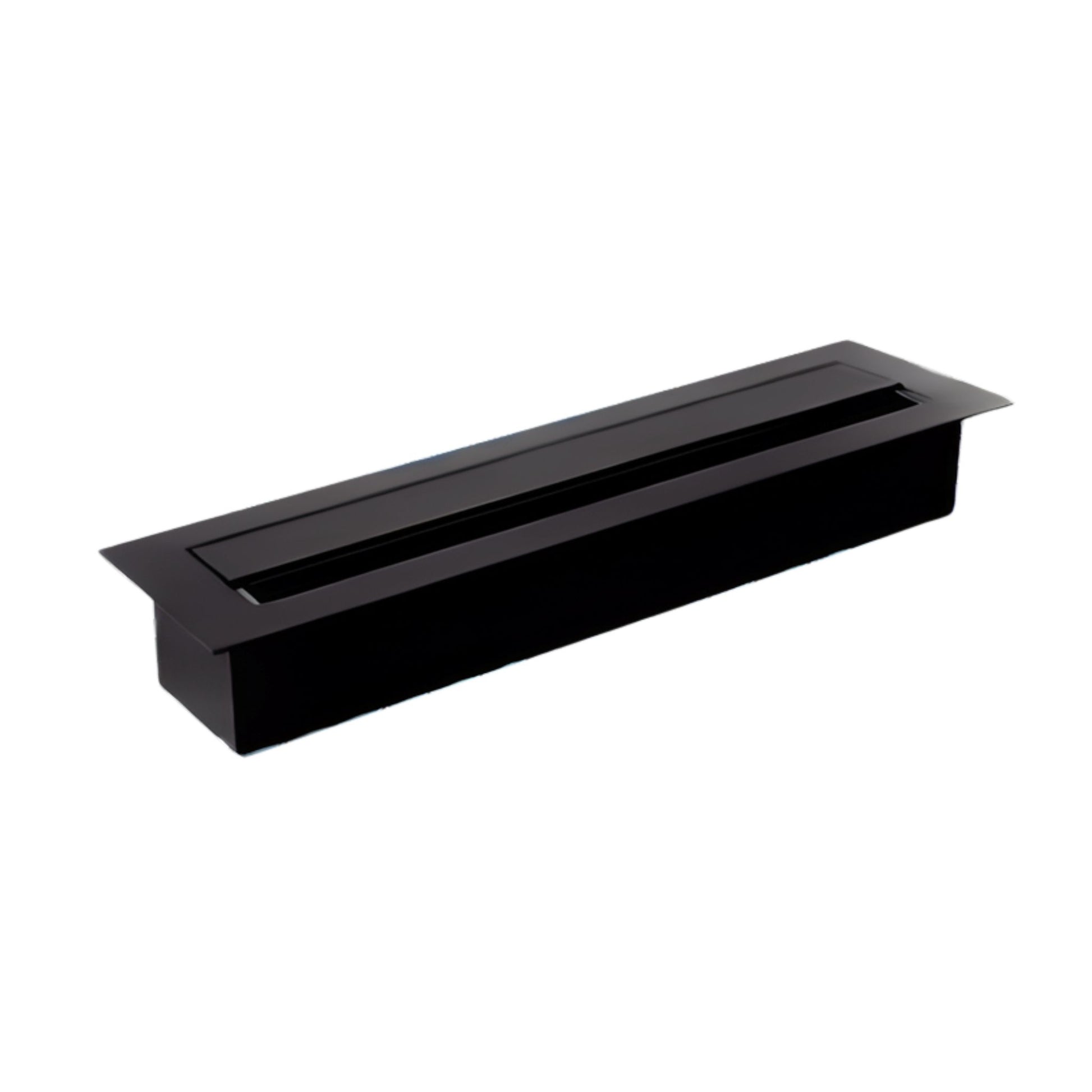 1m Black Ethanol Burner