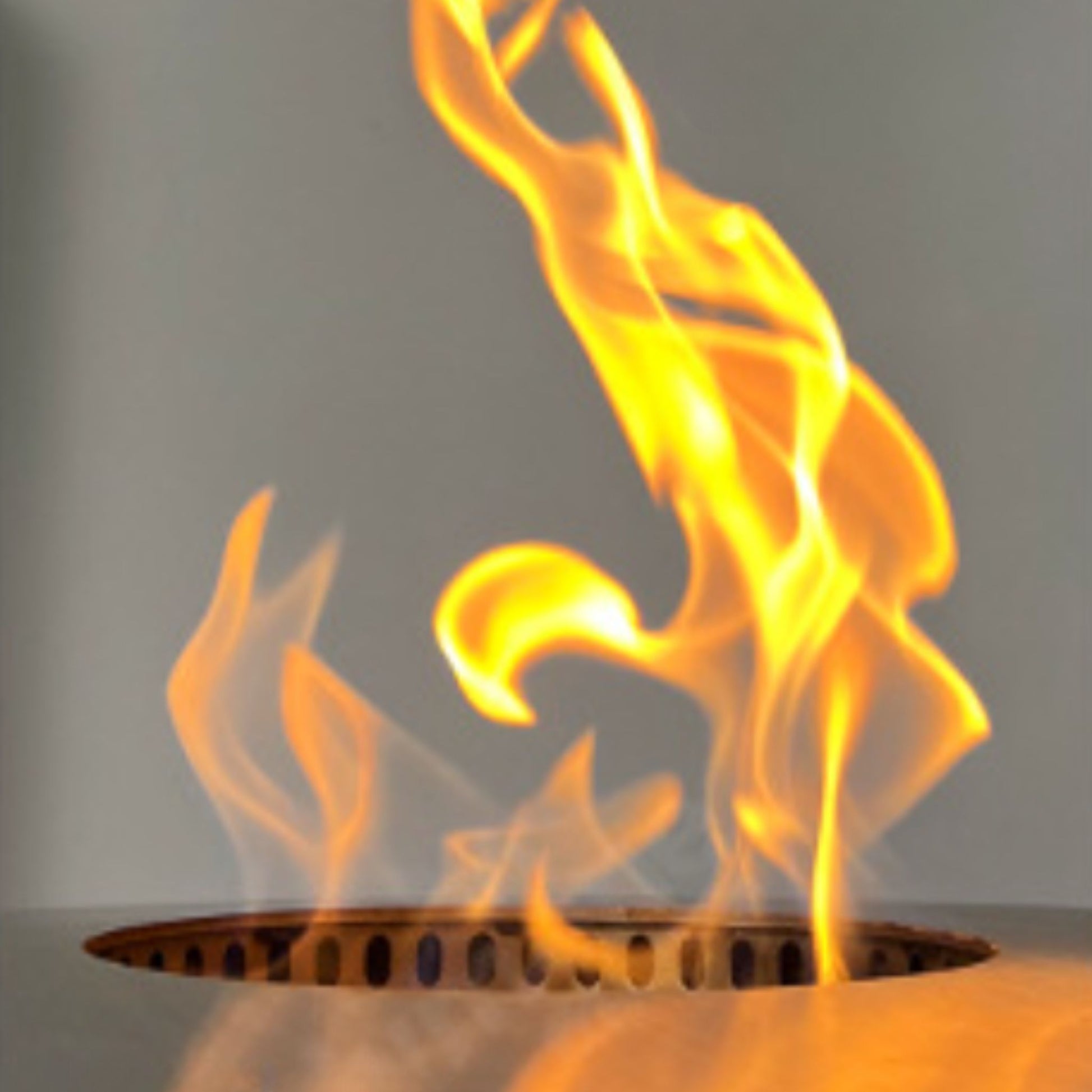 35cm Round Silver Ethanol Burner