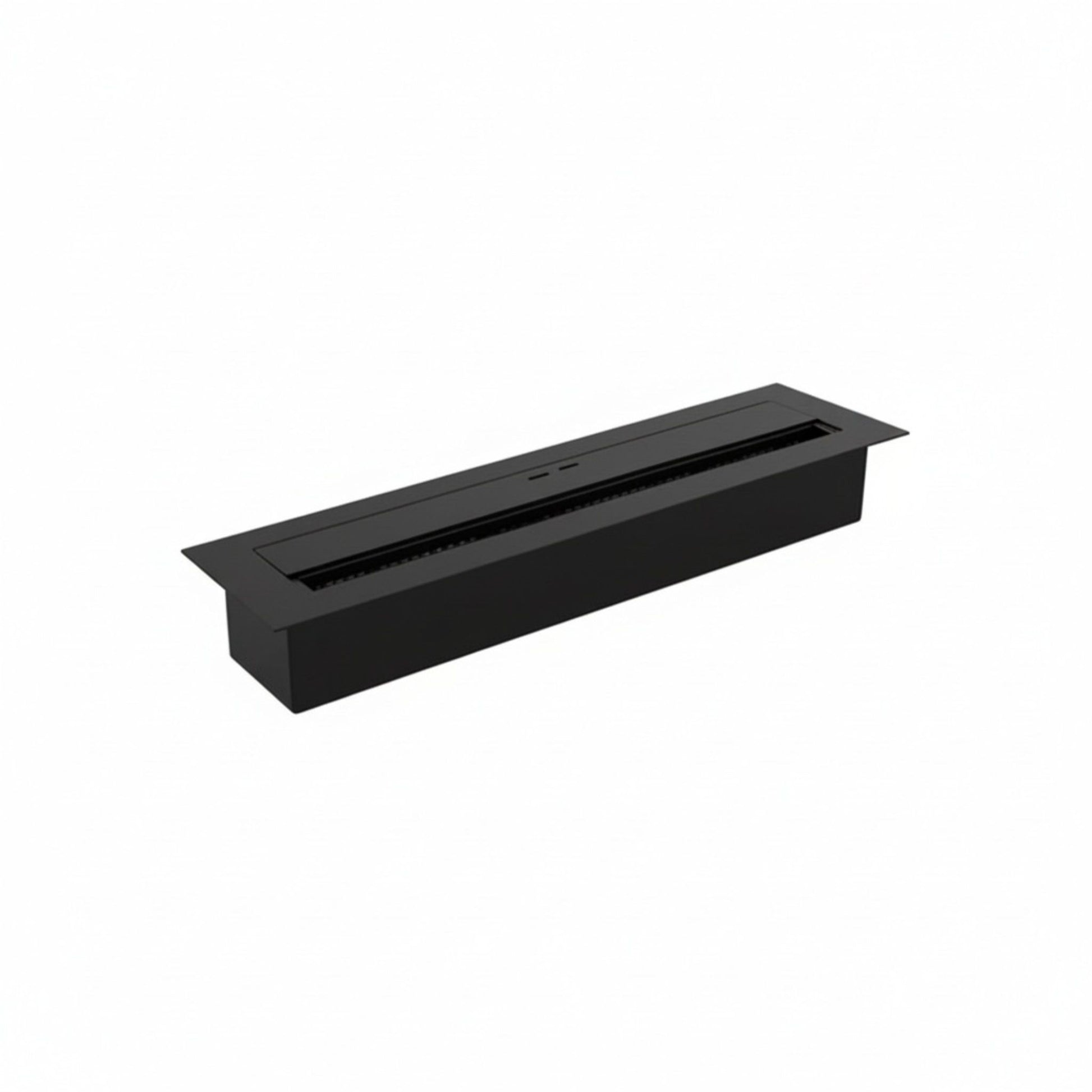 60cm Black Ethanol Burner