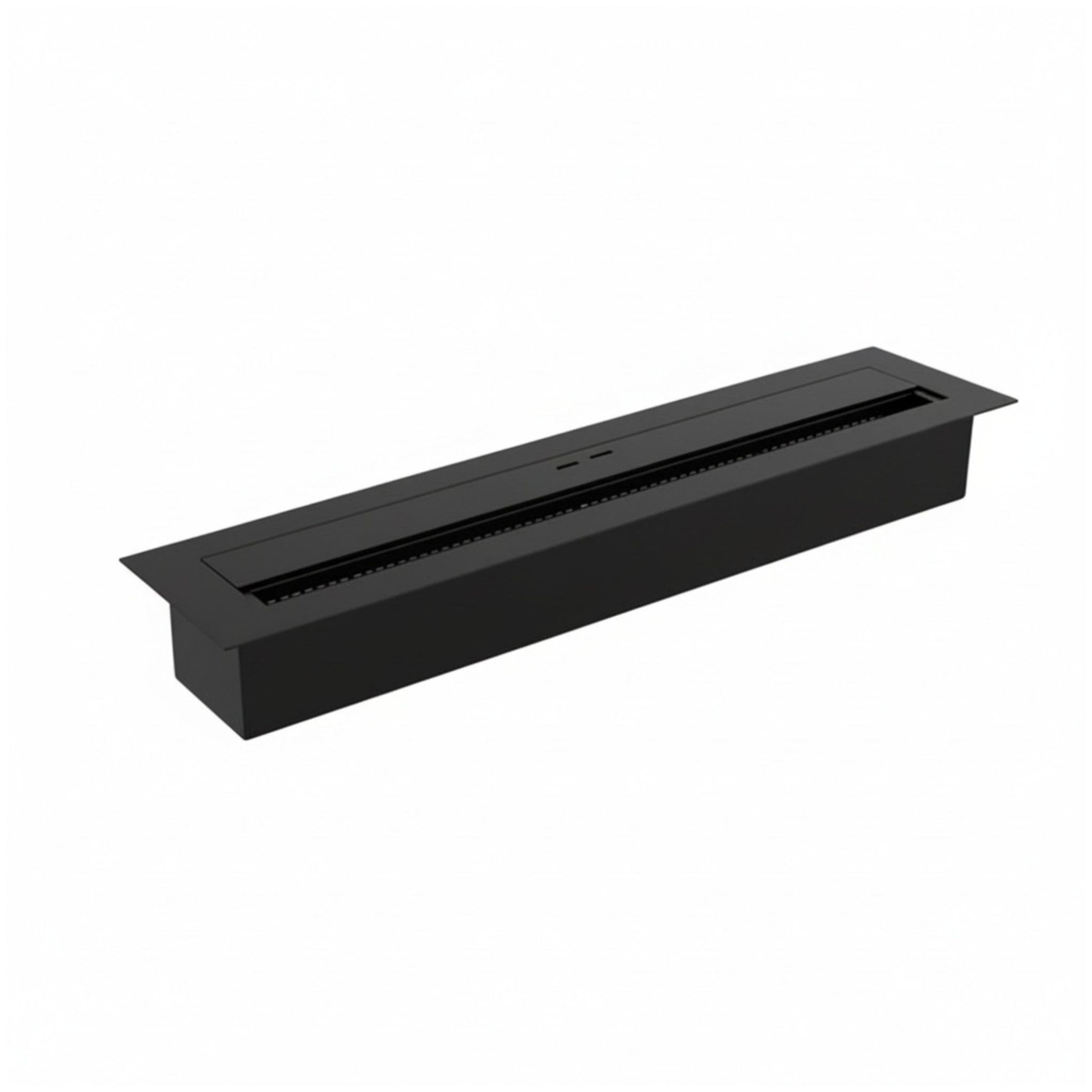1.2m Black Ethanol Burner