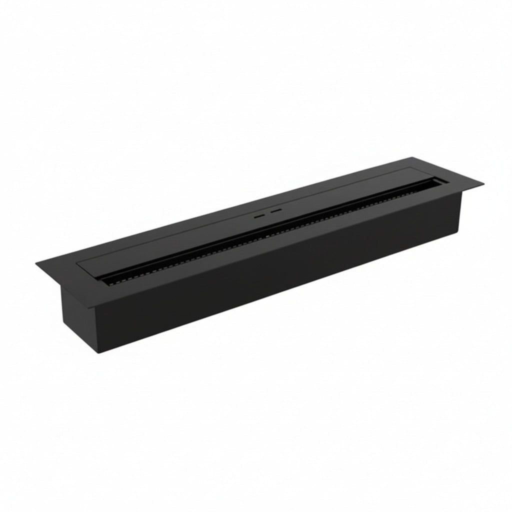 1.5m Black Ethanol Burner