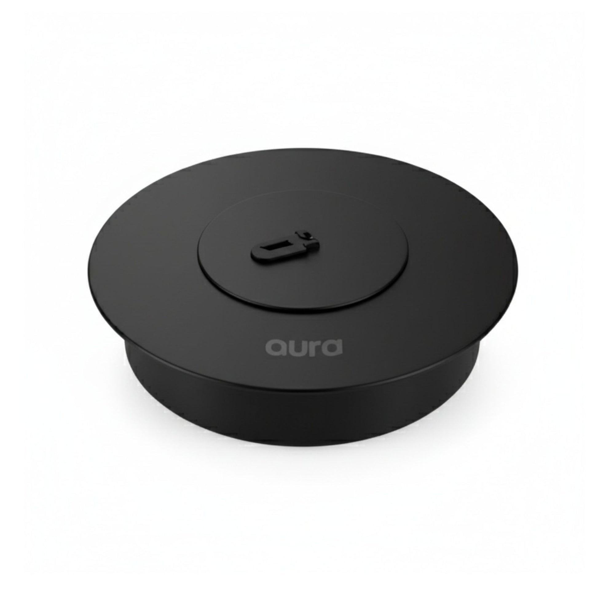 50cm Round Black Ethanol Burner
