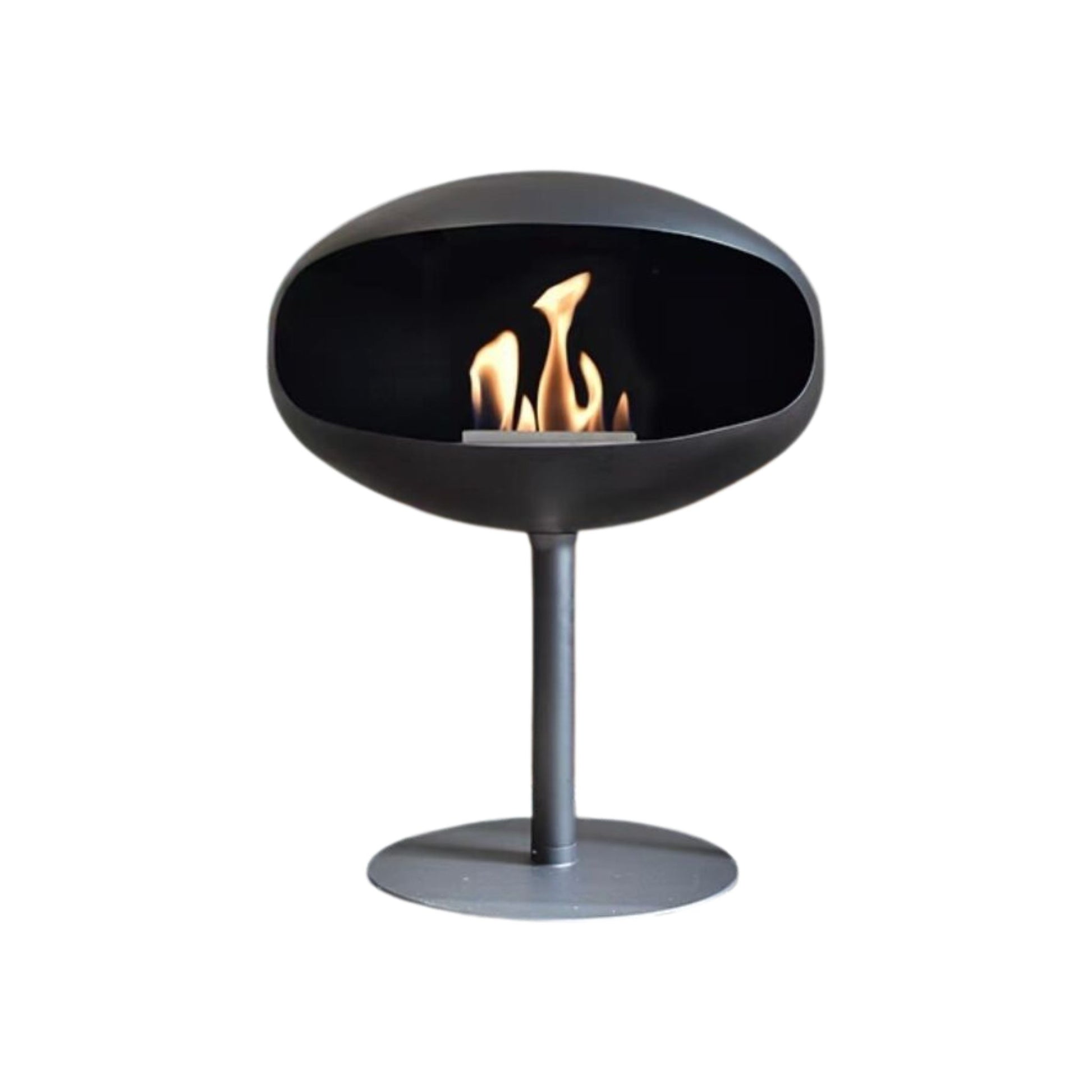 Black Arlo Freestanding Fireplace