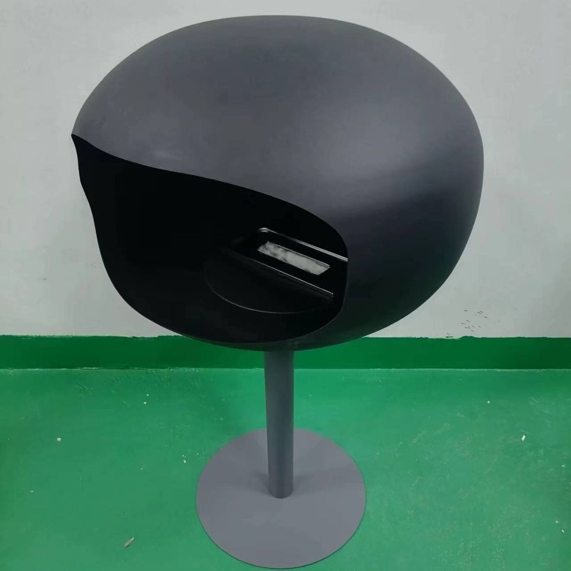 Black Arlo Freestanding Fireplace