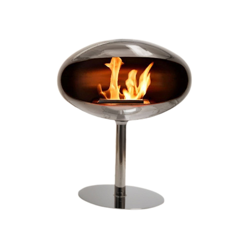 Black Arlo Freestanding Fireplace