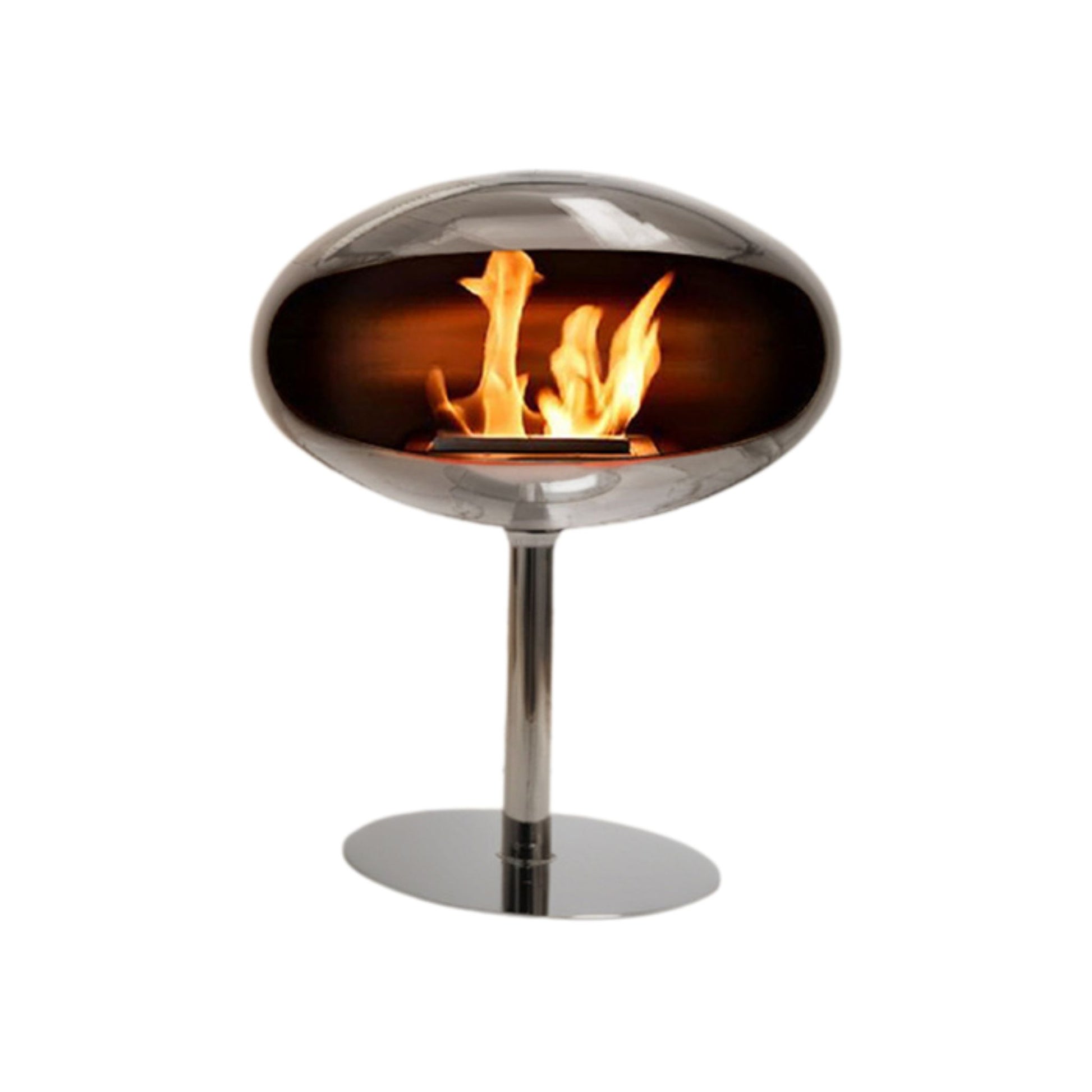 Black Arlo Freestanding Fireplace
