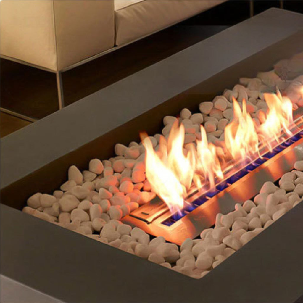 1.6m Aspen Fire Table Beige