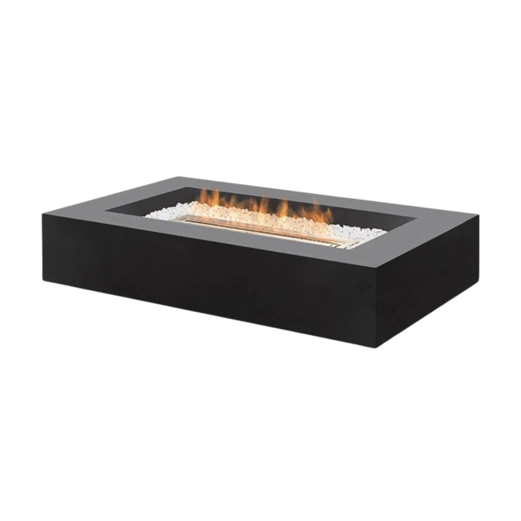 1.6m Aspen Fire Table Beige