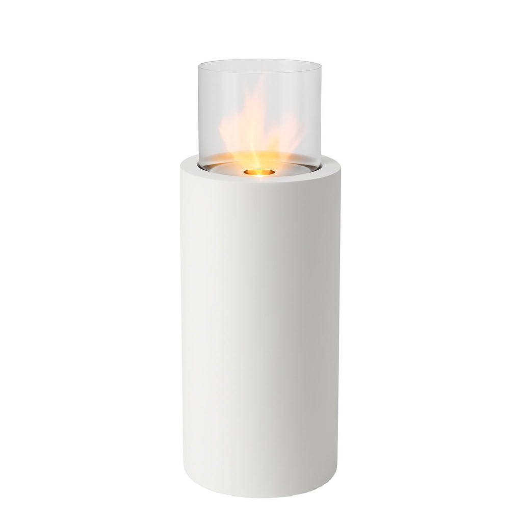 Elba Freestanding Fireplace Black