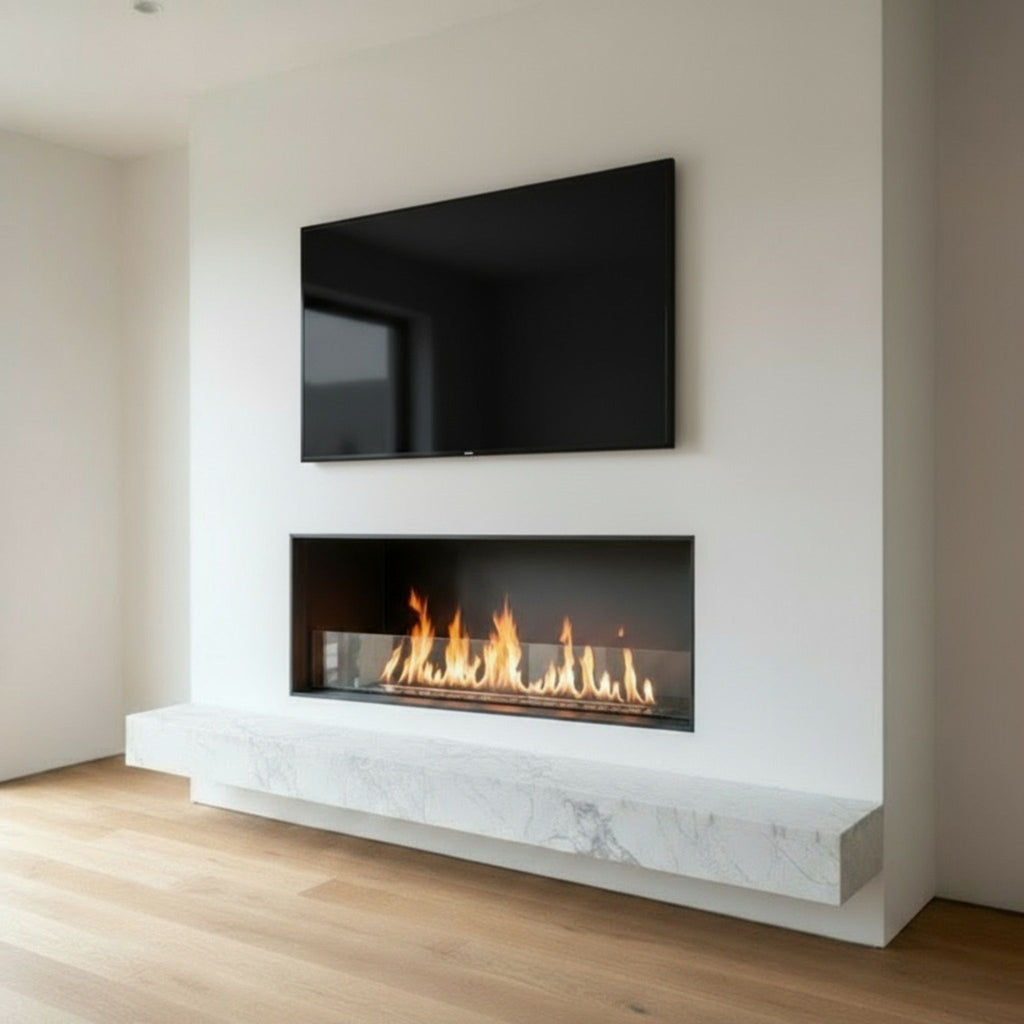 1.7m Front-View Fireplace Insert