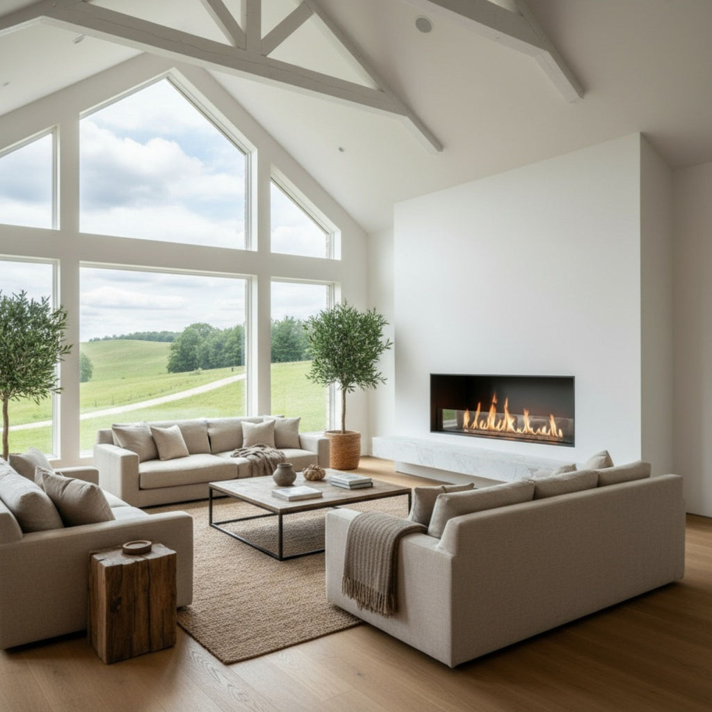 1.7m Front-View Fireplace Insert