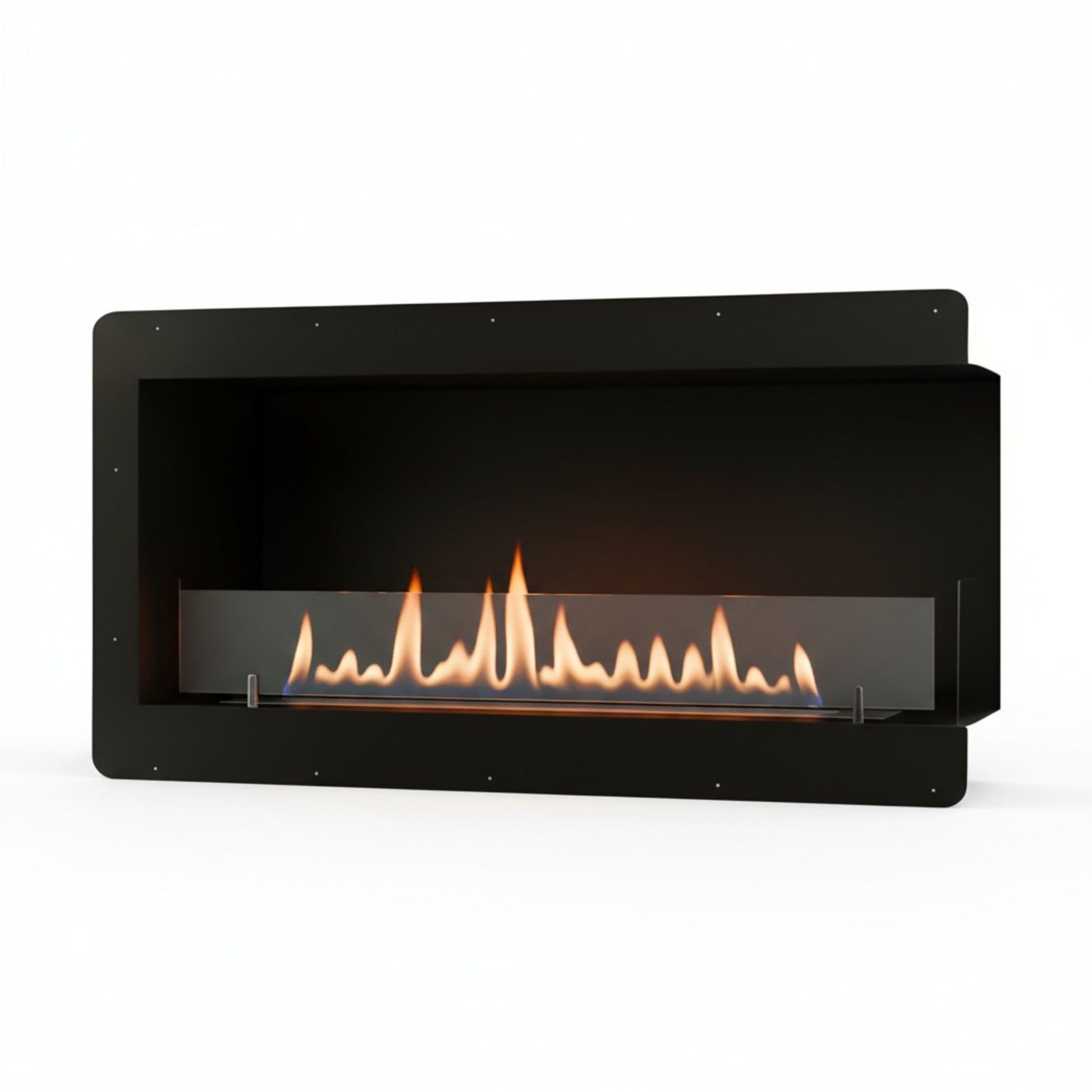 Corner-View Fireplace Insert