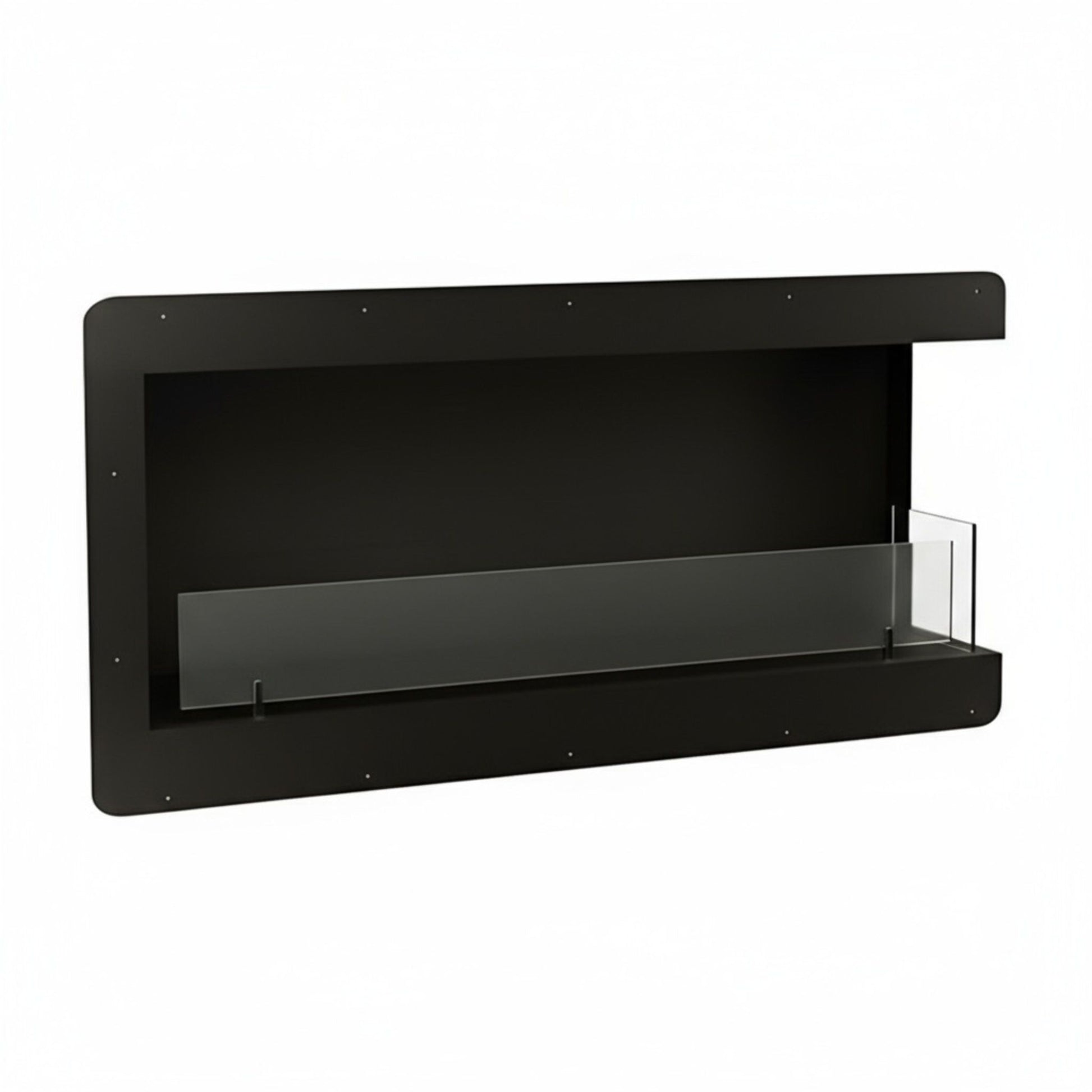 Corner-View Fireplace Insert