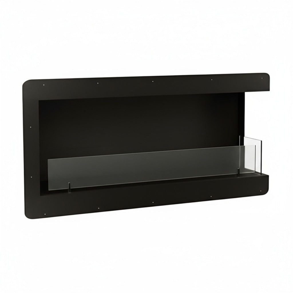 Corner-View Fireplace Insert