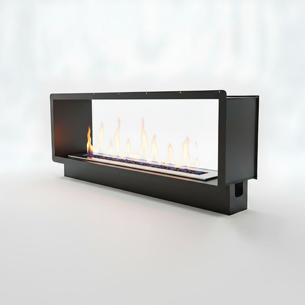 Double-sided Tunnel-View Fireplace Insert