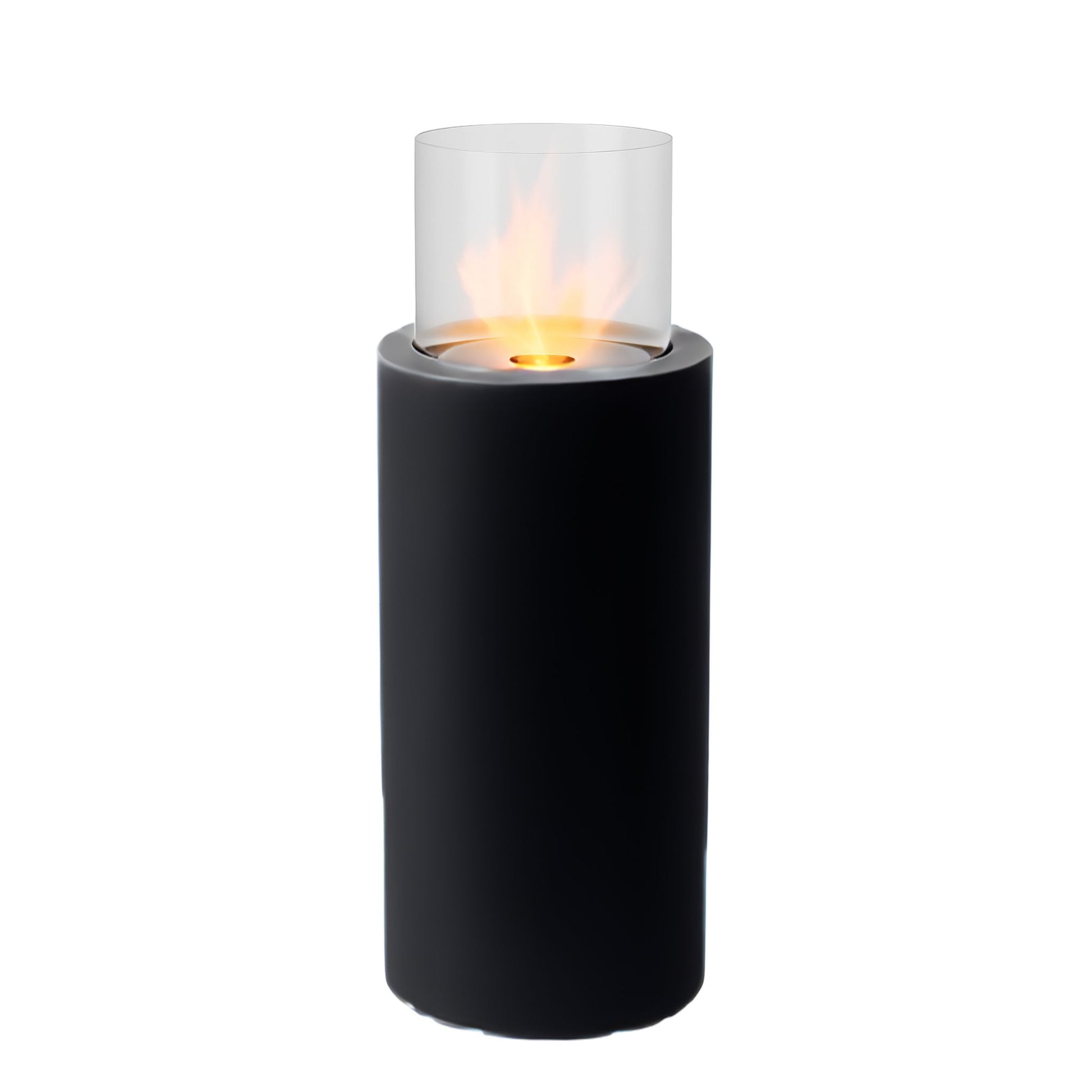 Elba Freestanding Fireplace Black