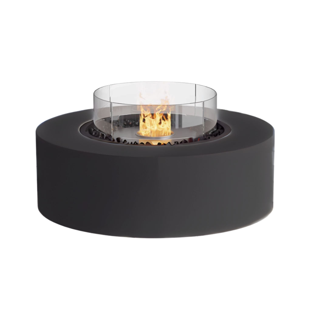 1.2m Oslo Fire Table Black
